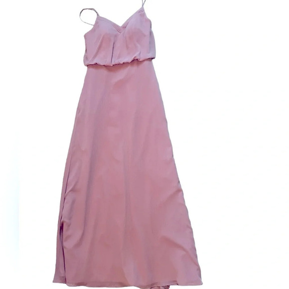 Azazie dusty rose Rebecca bridesmaid dress size A2 in excellent condition - Picture 9 of 9